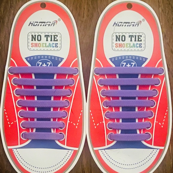 HOMAR No Tie Shoelaces for Kids Adults Stretch Elastic Tieless No Tie Shoe Laces - Picture 1 of 2